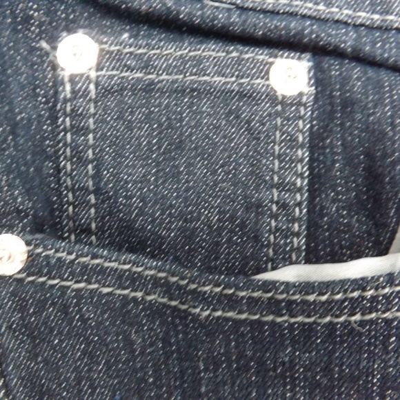Flare bottom gray Dkin sparkle jeans - Picture 6 of 8
